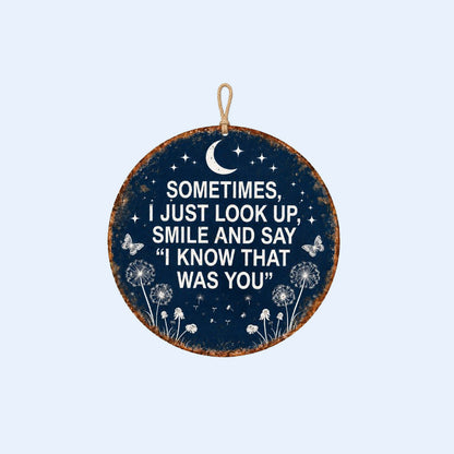 Memorial Garden Hanging Sign