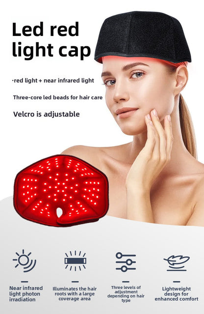LED Red Light Hair Therapy Cap Dream Voice