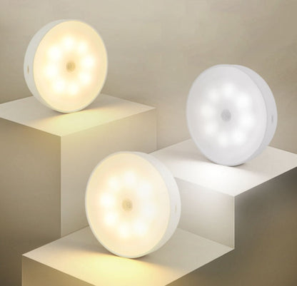 Rechargeable Motion Sensor LED Puck Light