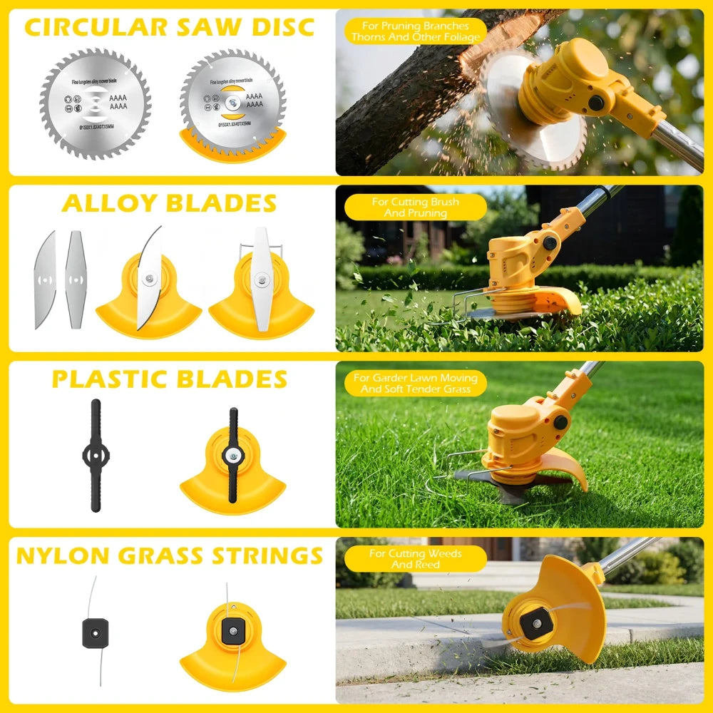 Cordless Electric Grass Trimmer Dream Voice