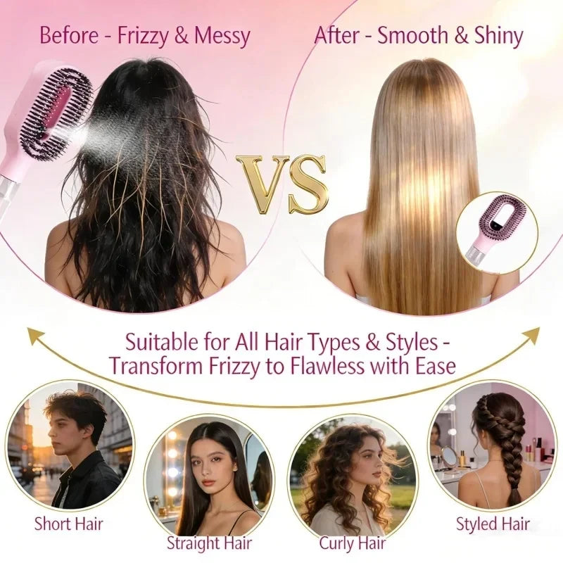 Sprayer Detangling Scalp Massage Hairbrush Dream Voice