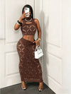 Mesh Two Piece Clubwear Set Dream Voice