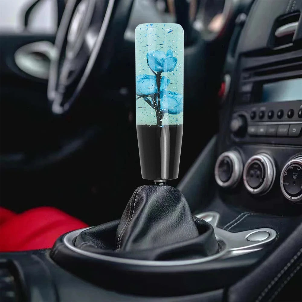 Resin Rose Flower Shift Knob Dream Voice