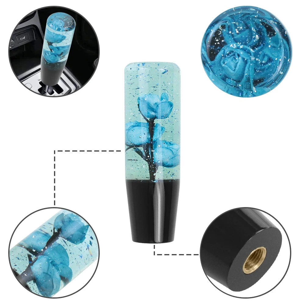 Resin Rose Flower Shift Knob Dream Voice