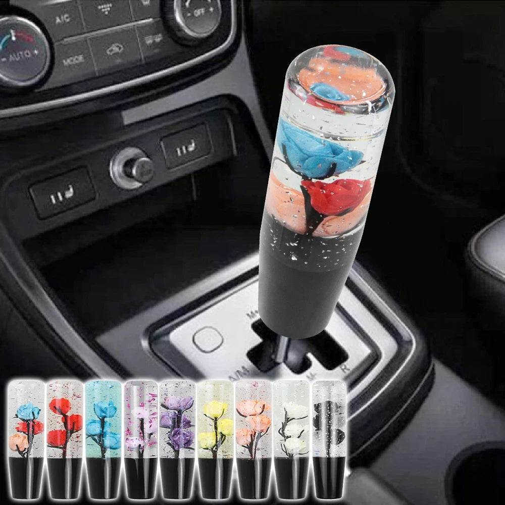 Resin Rose Flower Shift Knob Dream Voice