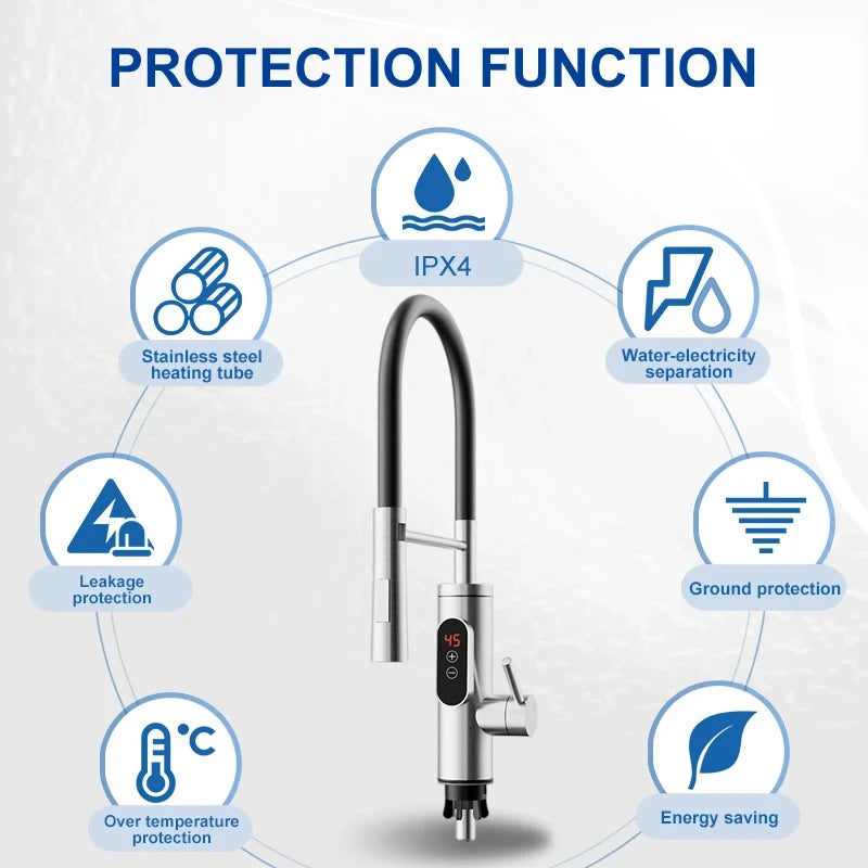 Instant Heating Kitchen Water Tap Dream Voice