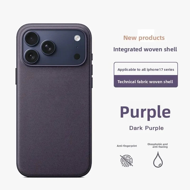 Magnetic Woven Microfiber Phone Case Dream Voice