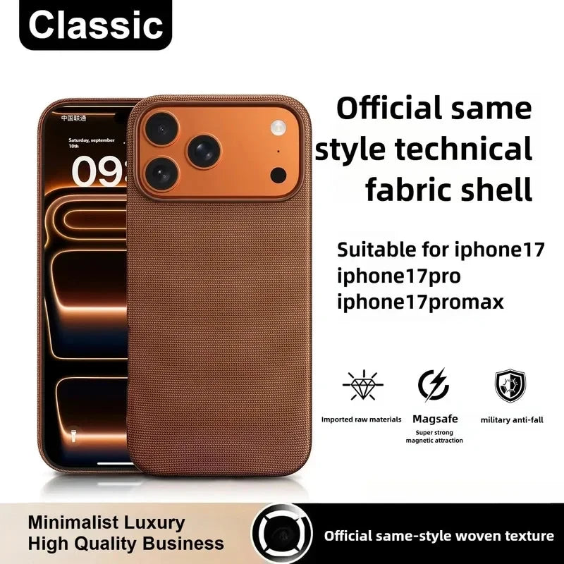 Magnetic Woven Microfiber Phone Case Dream Voice
