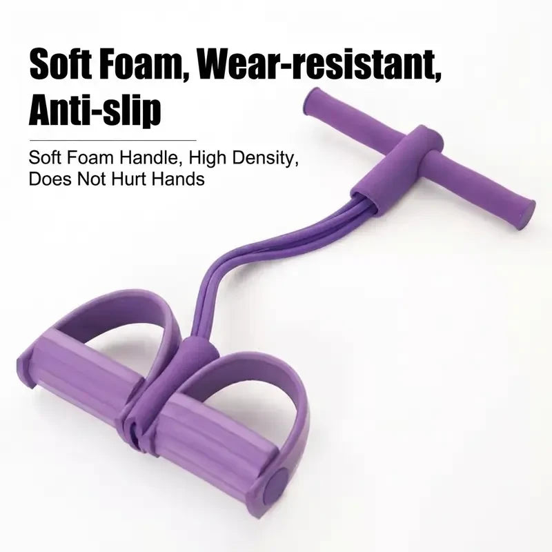 Fitness Resistance Band with Foot Pedals Dream Voice