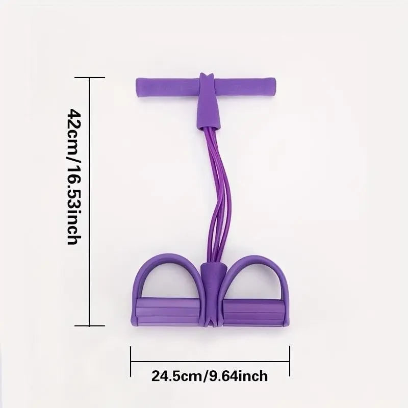 Fitness Resistance Band with Foot Pedals Dream Voice