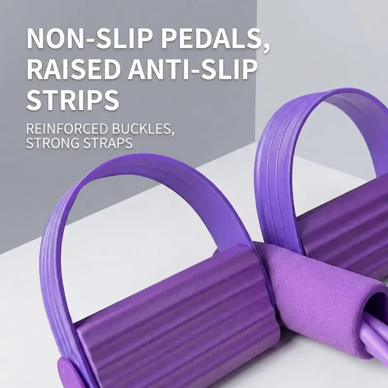 Fitness Resistance Band with Foot Pedals Dream Voice
