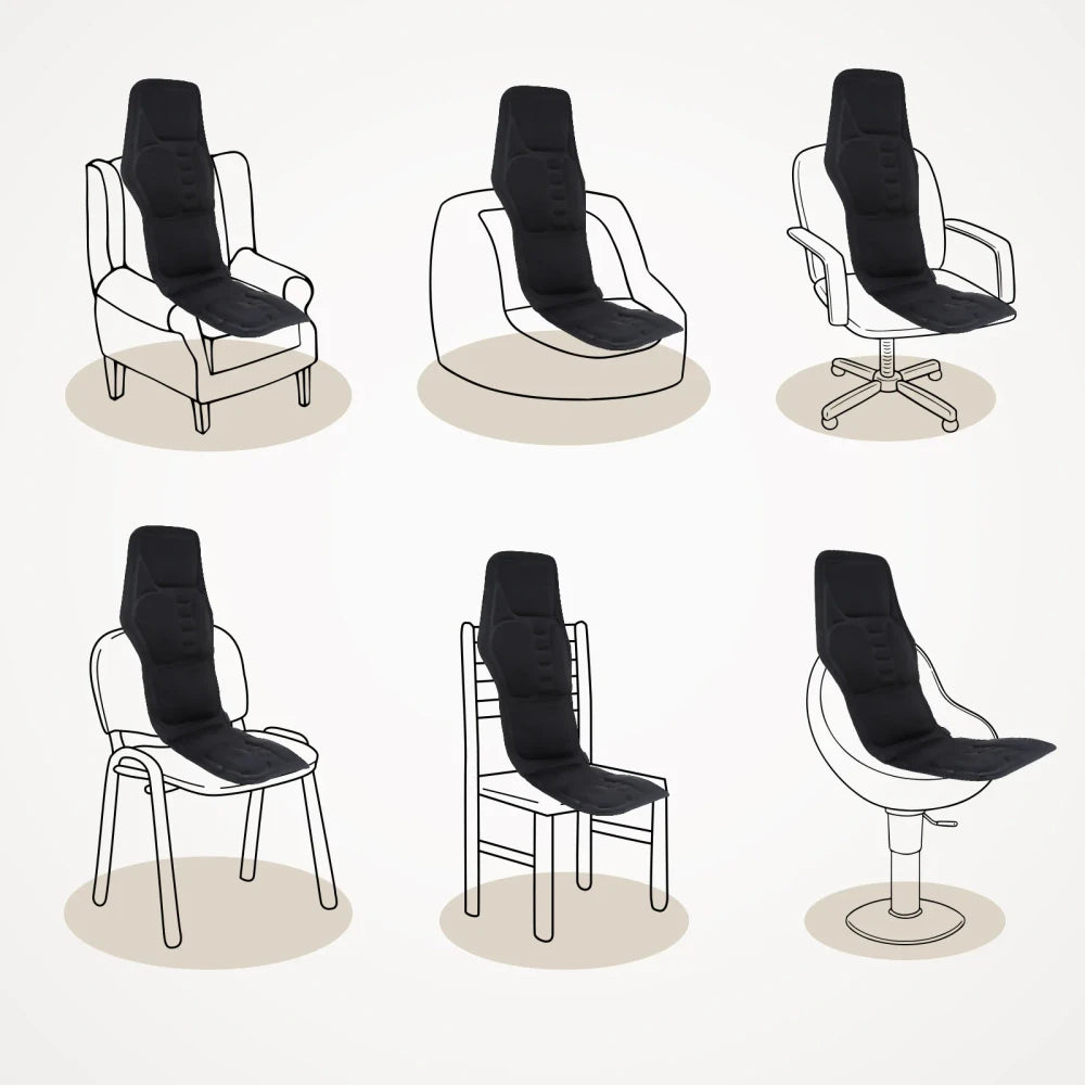 Electric Back Massage Chair Cushion Dream Voice