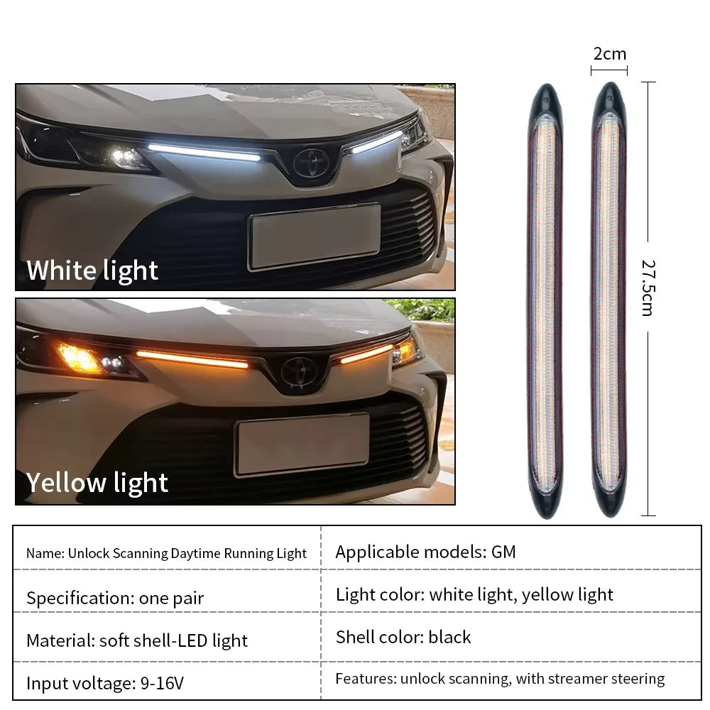 Flexible LED Car Strip Lights Dream Voice
