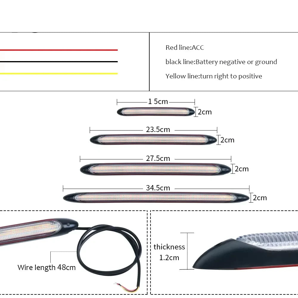 Flexible LED Car Strip Lights Dream Voice