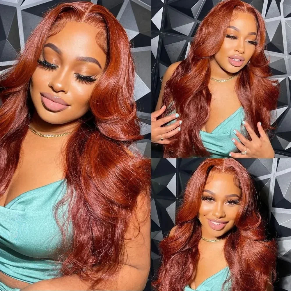 Reddish Brown Body Wave Wig Dream Voice