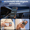 Carbon Fiber Leather Magnetic Phone Case Dream Voice