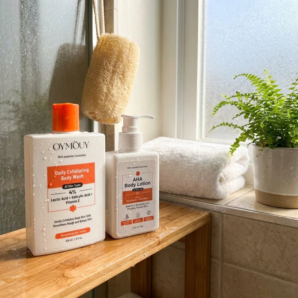 AHA Body Lotion – 5% AHA + Niacinamide + Shea Butter OYMOUY