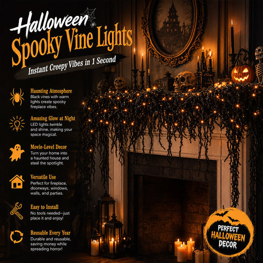 Halloween Mantel Decor Set
