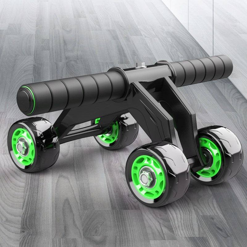 Four-wheeled Abdominal Roller Home Exercise Abdominal Muscle Fitness Equipment null
