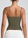 PINKMSTYLE Women's Basic Double Lined Scoop Neck Tank Tops Adjustable Cami Tank Summer Sleeveless Tops