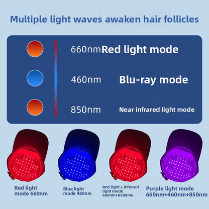 LED Red Light Hair Therapy Cap Dream Voice
