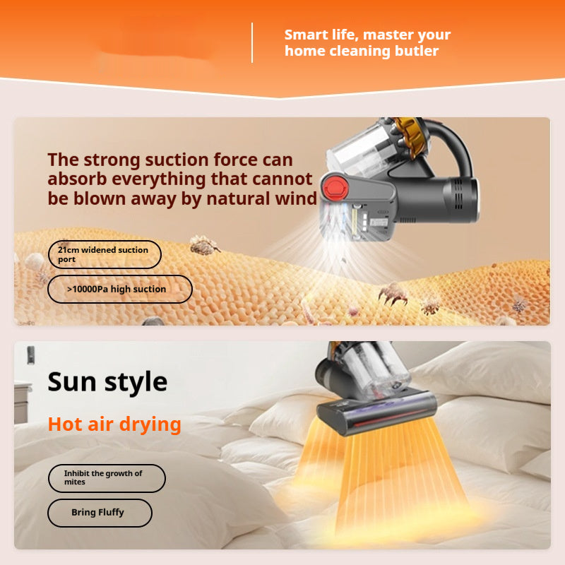 PureRest™ UV Vacuum 🛏️✨ — Deep Clean for Fresher Bedding