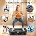 AXV Vibration Plate Fitness Platform Exercise Machine Vibrating Shaking Full Body Shaker Workout Vibrate Stand Shake Board Sport for Weight Loss Fat Burner for Gym Home Office