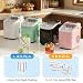 NEWBULIG Ice Maker, Countertop Ice Machine with Handle