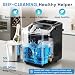 NEWBULIG Ice Maker, Countertop Ice Machine with Handle