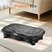 AXV Vibration Plate Fitness Platform Exercise Machine Vibrating Shaking Full Body Shaker Workout Vibrate Stand Shake Board Sport for Weight Loss Fat Burner for Gym Home Office