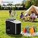NEWBULIG Ice Maker, Countertop Ice Machine with Handle