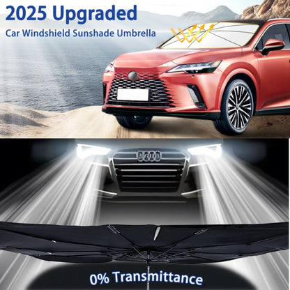 ☀️LAST DAY SALE – ONLY ￡12.99!!🔥Upgraded Car Windshield Sun Shade Umbrella🚗Foldable Heat Insulation Front Window Sun Visor