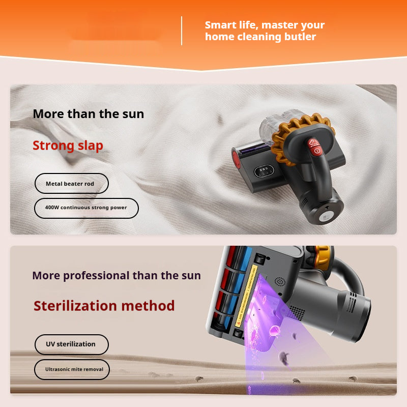 PureRest™ UV Vacuum 🛏️✨ — Deep Clean for Fresher Bedding