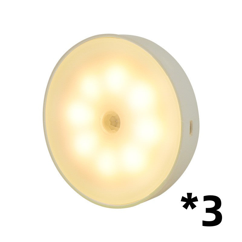 Rechargeable Motion Sensor LED Puck Light