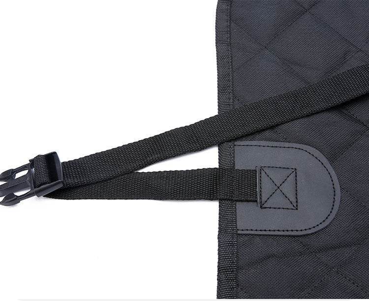 Dog Car Seat Cover View Mesh Pet Carrier Hammock Safety Protector Car Rear Back Seat Mat With Zipper And Pocket For Travel null