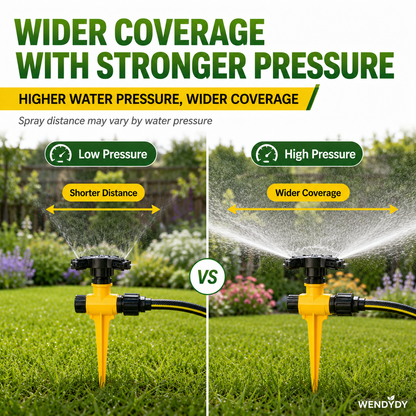 360° Rotating Auto Garden Sprinkler