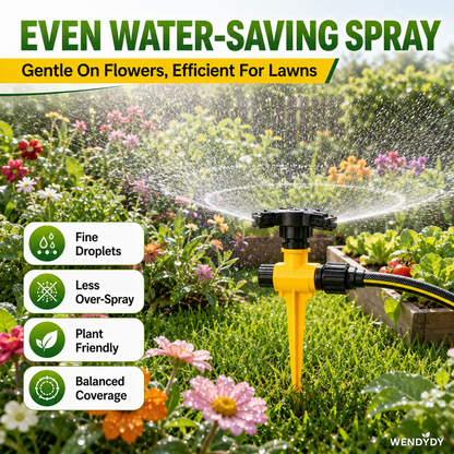 360° Rotating Auto Garden Sprinkler