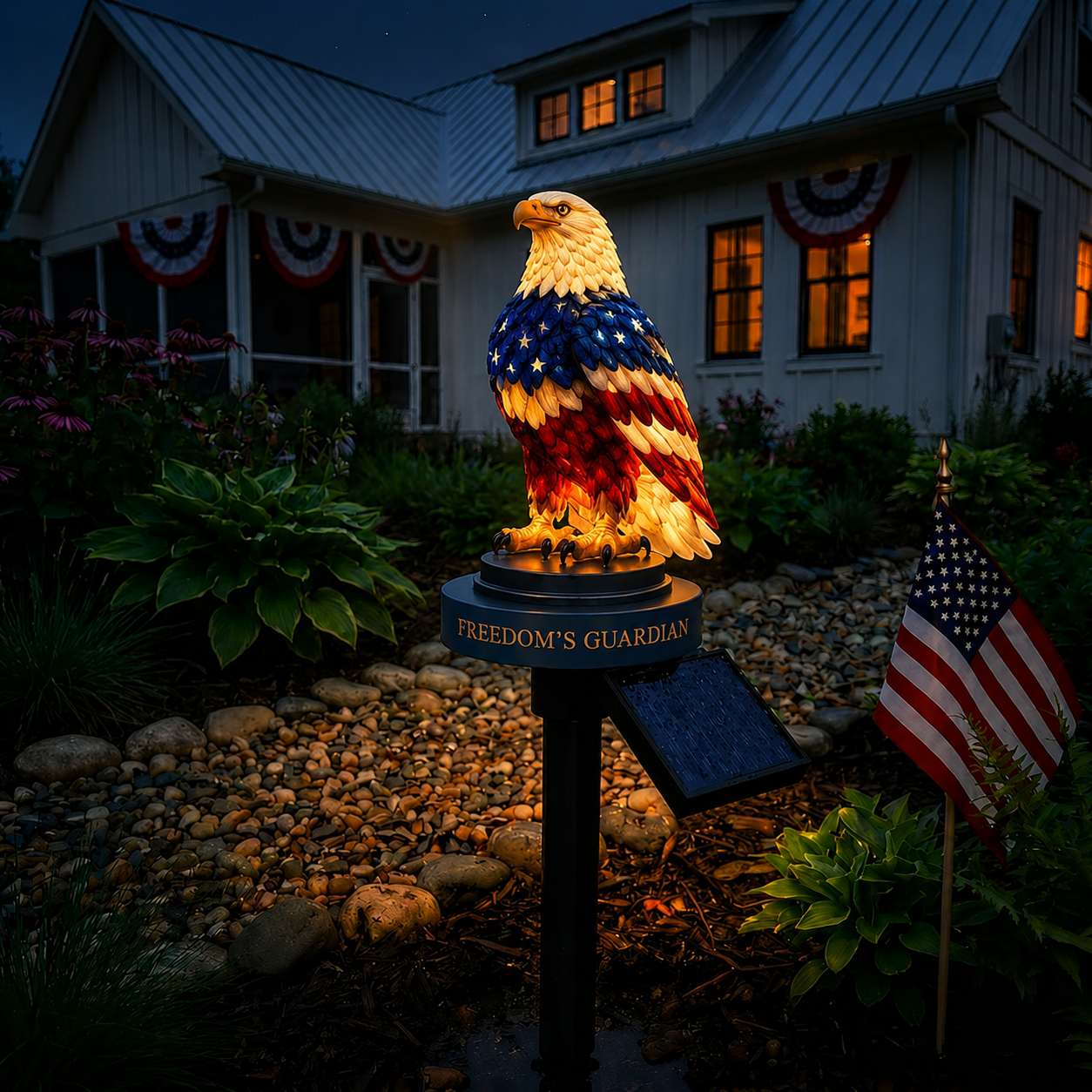 Solar Eagle Garden Light - 50% Off