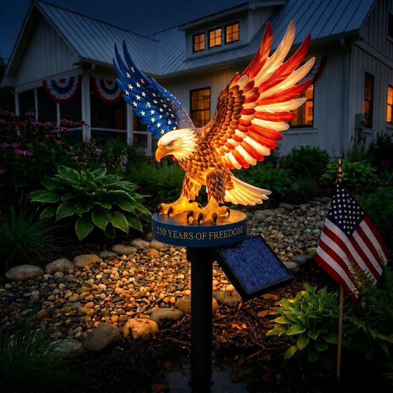 Solar Eagle Garden Light - 50% Off