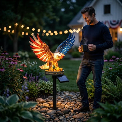 Solar Eagle Garden Light - 50% Off
