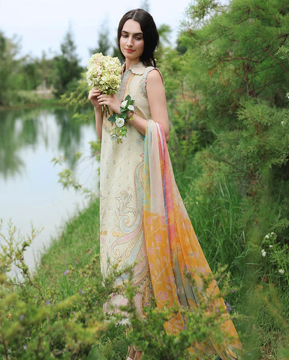 Nocturne Flora 3Pc Lawn Suit