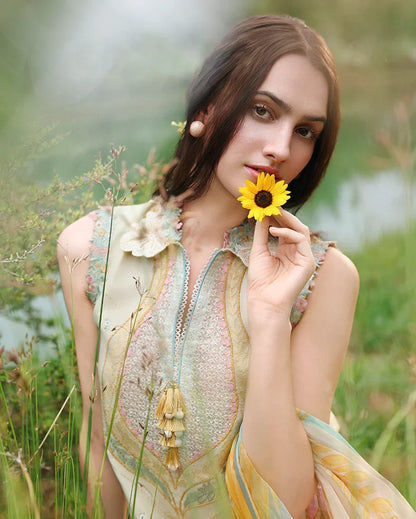 Nocturne Flora 3Pc Lawn Suit