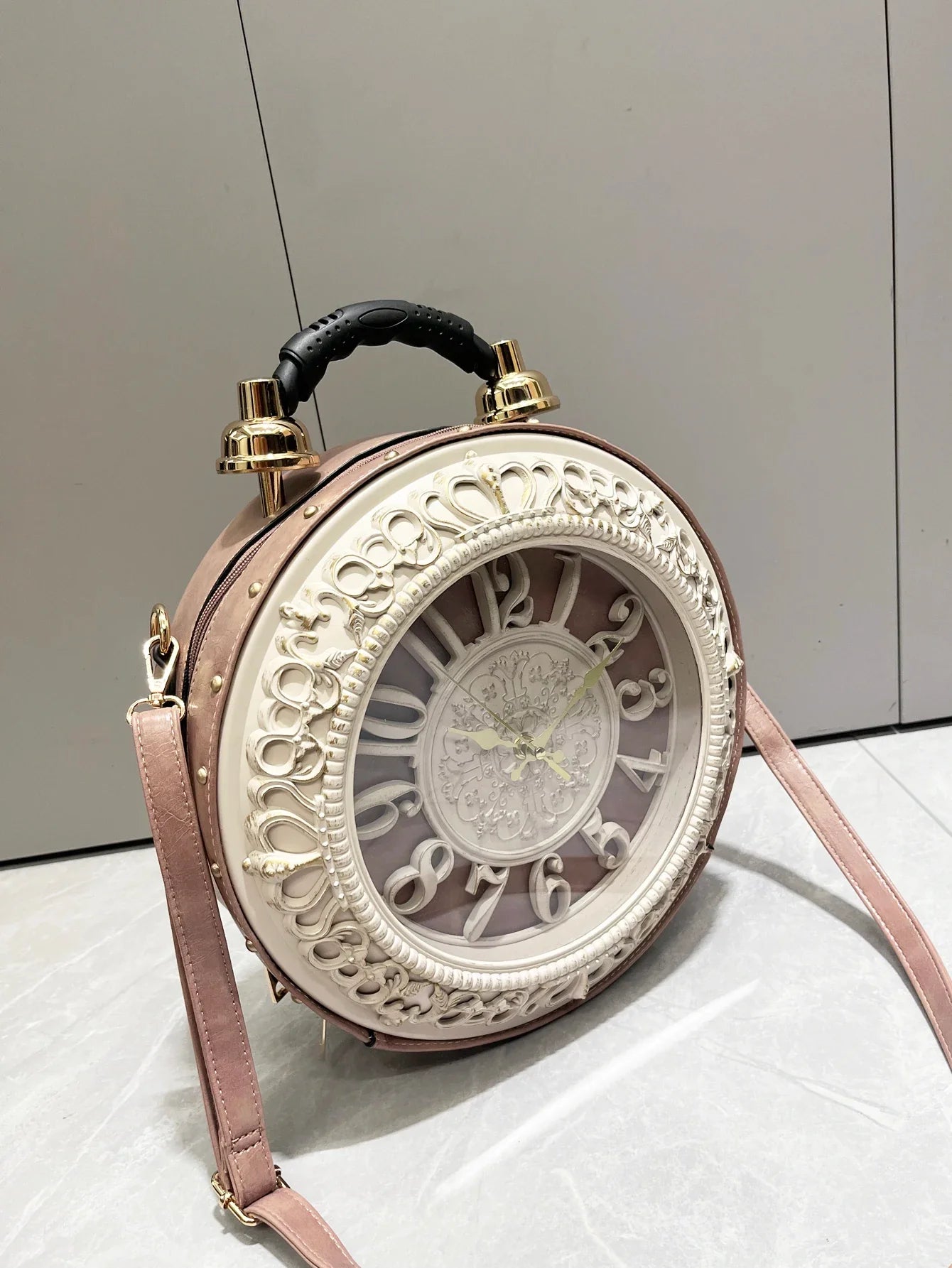TimeLuxe™ Clock Bag ⏰👜 — Timeless Fashion, Everyday Elegance