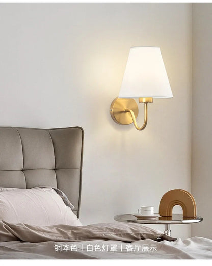 Modern Fabric Wall Sconce