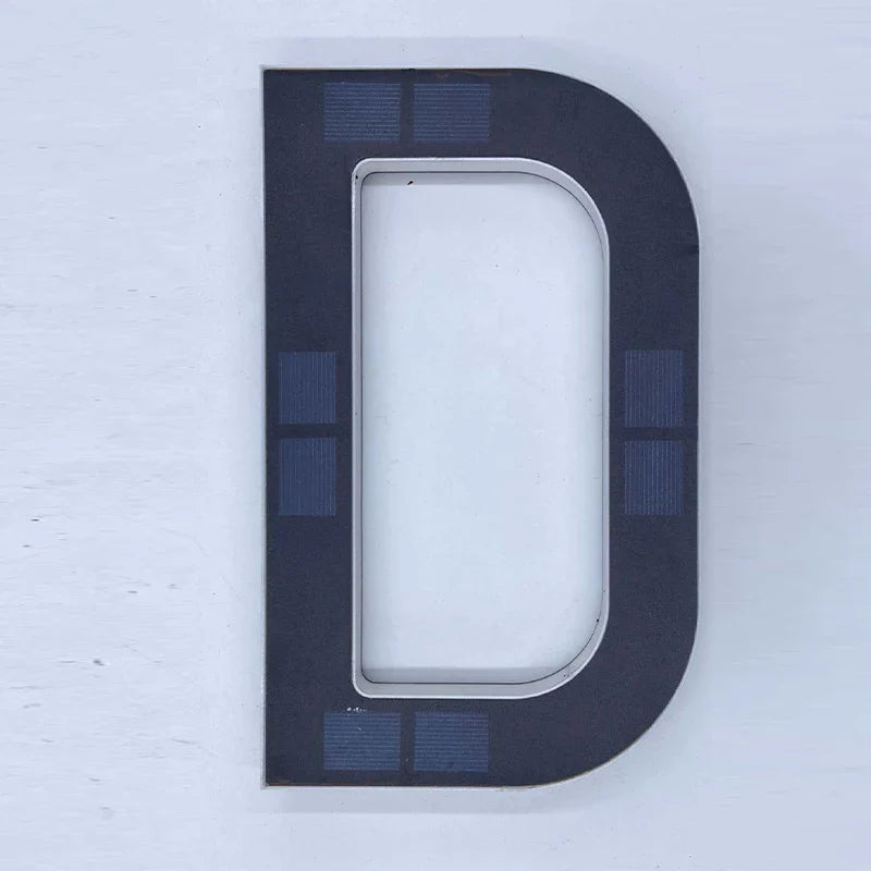 SolarAddress™ LED Numbers 🌞💡 — Easy-to-Spot Home Style