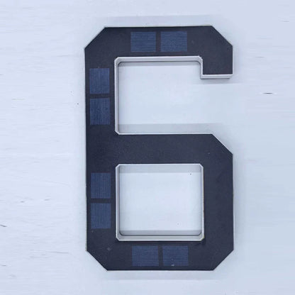 SolarAddress™ LED Numbers 🌞💡 — Easy-to-Spot Home Style