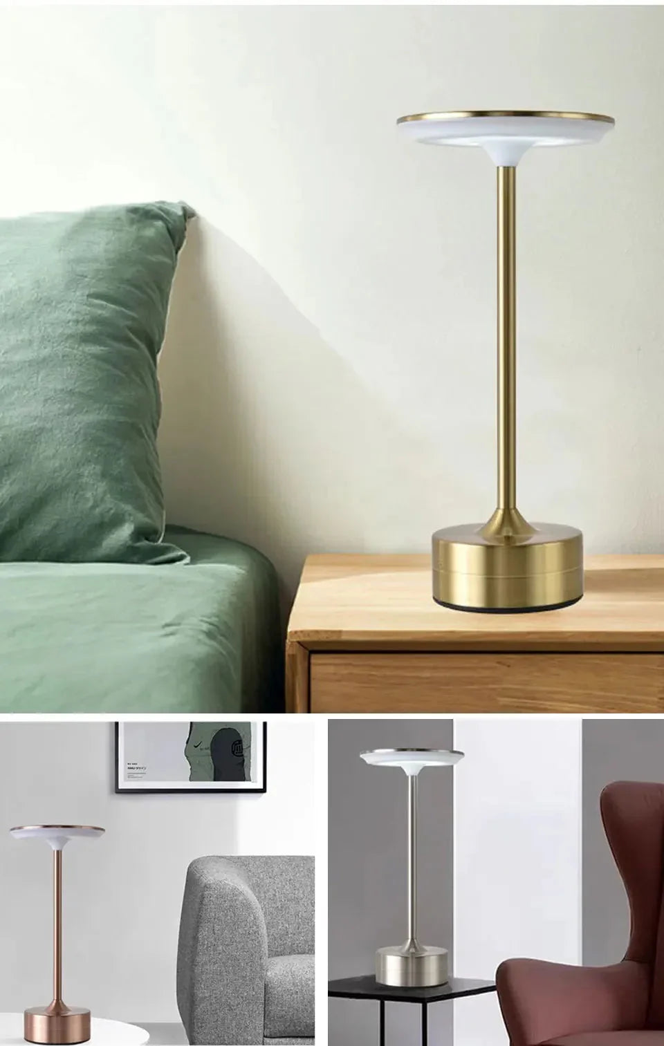 USB Rechargeable Touch LED Lamp