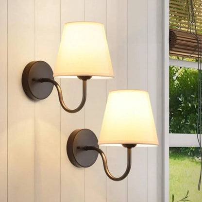 Modern Fabric Wall Sconce