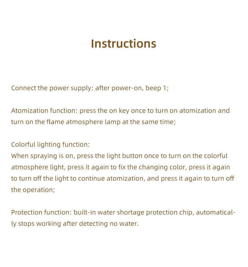 Flame Effect Aromatherapy Diffuser