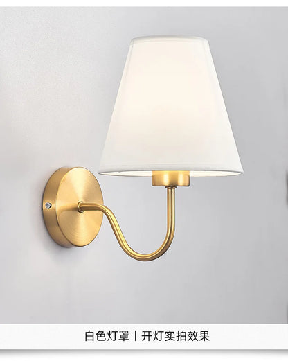 Modern Fabric Wall Sconce